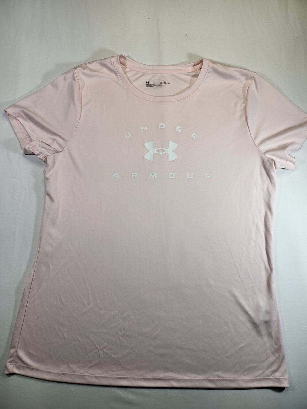 Under Armour Women’s HeatGear Loose Fit T-Shirt Light Pink Size‎ XL